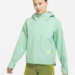 Women’s Nike Gore-Tex Infinium Trail Running Jacket Green Size XS NEW